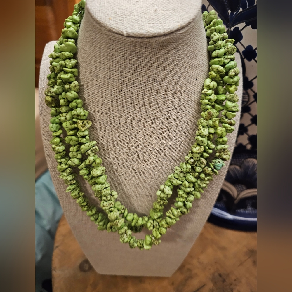 Lime Green Necklace